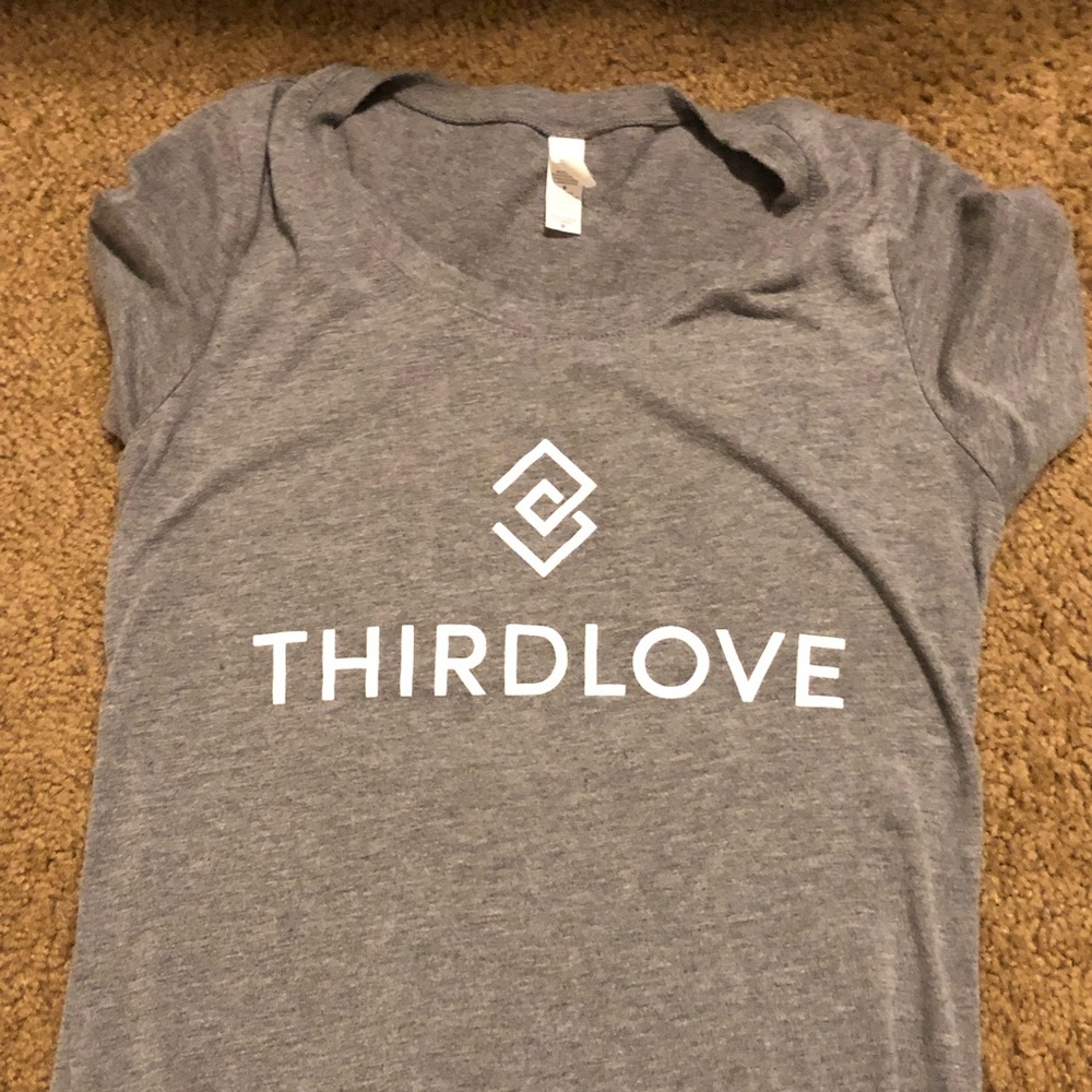 heather grey thirdlove tee shirt
